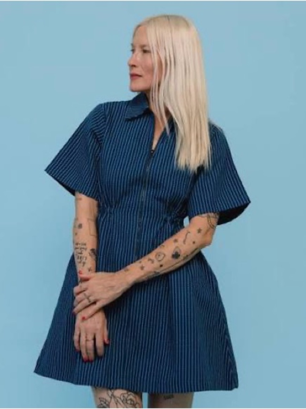 ISO Noble Utility Dress in Rope Stripe